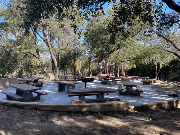 A picnic area in the Cleveland National Forest, which spans Orange, Riverside and San Diego counties.