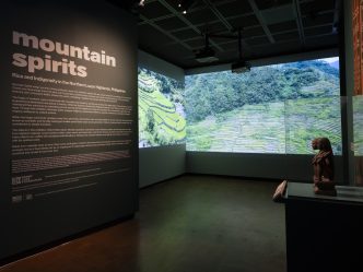 The "Mountain Spirits" installation.