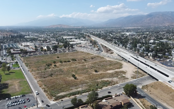 San Bernardino officials and Panorama Development are planning a commercial construction project for the Arden Guthrie site near the 210 Freeway.