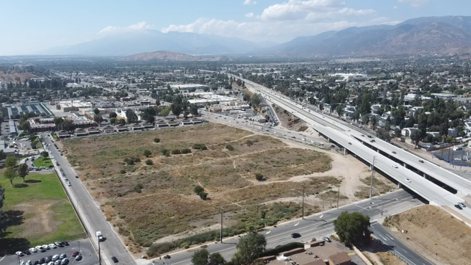 San Bernardino officials and Panorama Development are planning a commercial construction project for the Arden Guthrie site near the 210 Freeway.