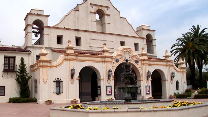 The Mission Playhouse in San Gabriel.