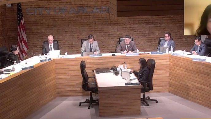 The Arcadia City Council meets Sept. 1, 2026.