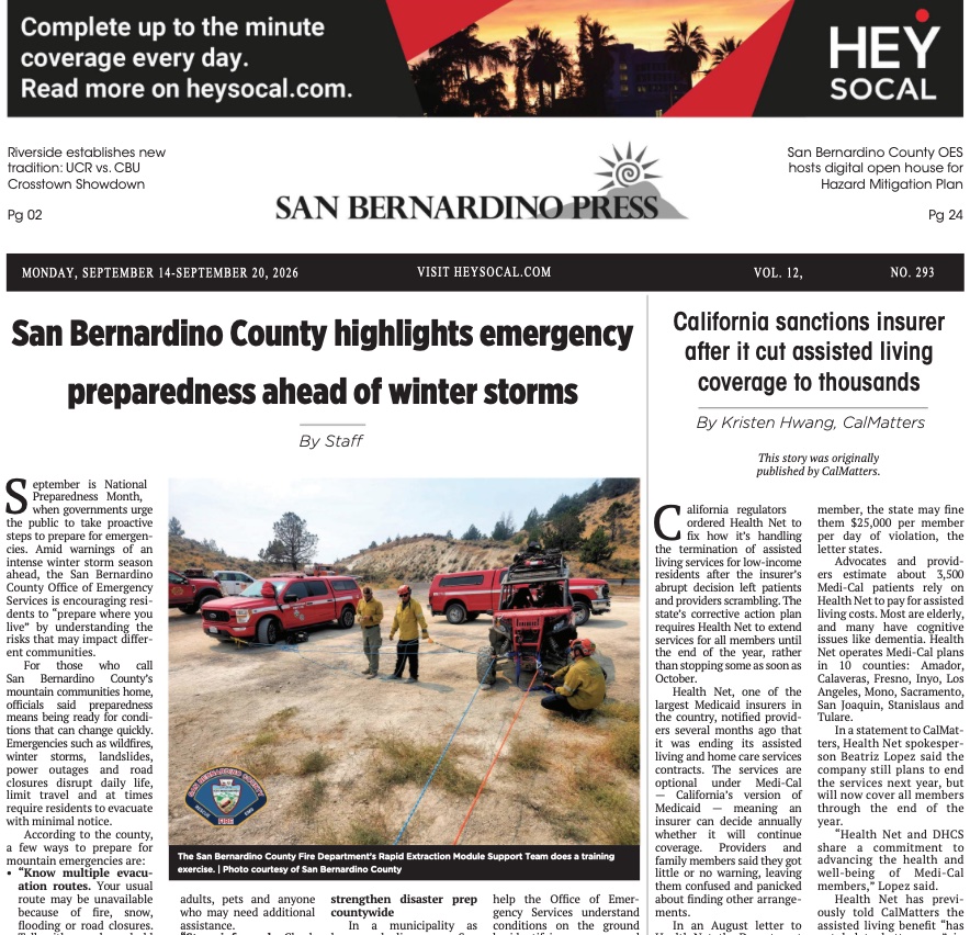 San Bernardino Press