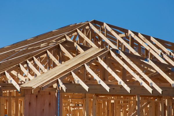 New housing starts, construction, building.