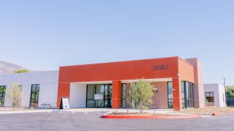 A new facility at the expanded supportive housing campus in San Bernardino formerly called Pacific Village.