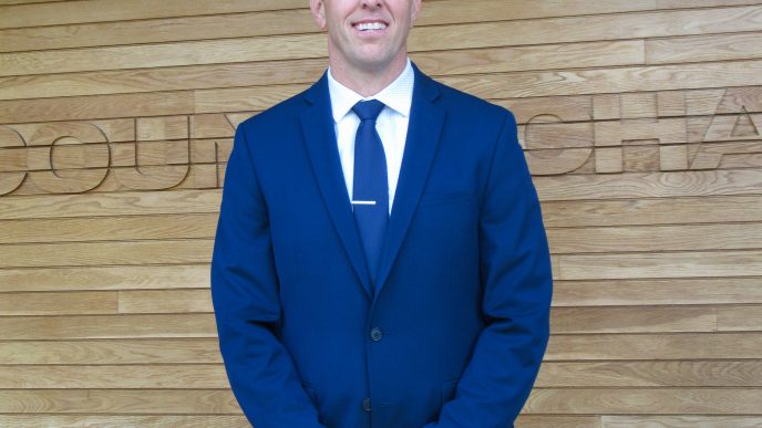 Brandon Karmann is Arcadia's chief of police as of Oct. 19, 2026.