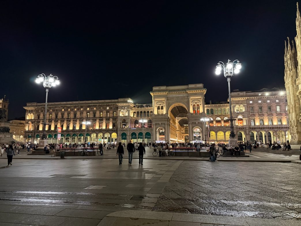 Galleria Vittorio Emanuele II in Milan, Italy.