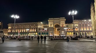 Galleria Vittorio Emanuele II in Milan, Italy.