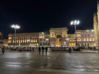 Galleria Vittorio Emanuele II in Milan, Italy.