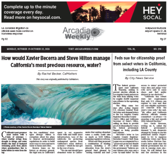 Arcadia Weekly