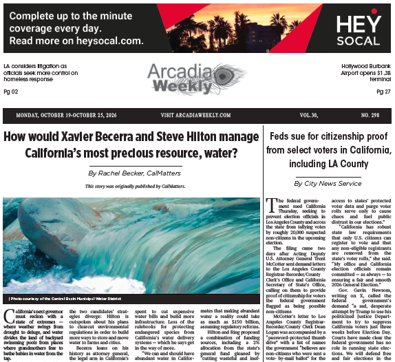 Arcadia Weekly