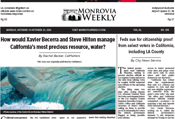 Monrovia Weekly