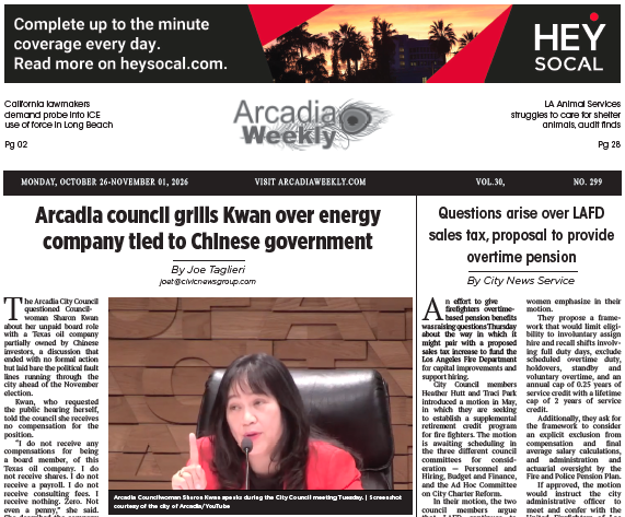 Arcadia Weekly