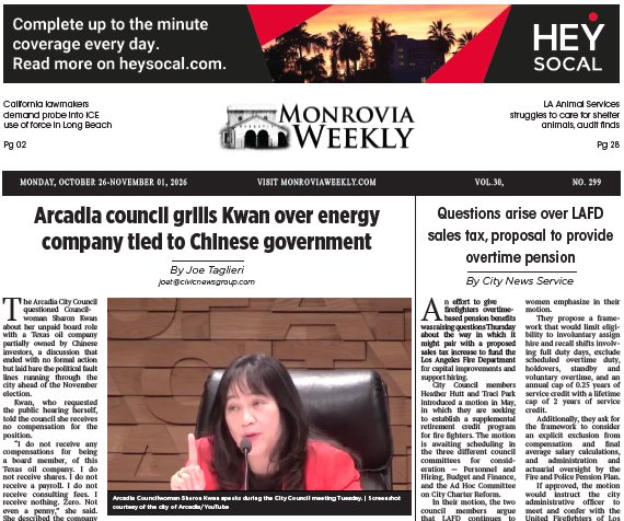 Monrovia Weekly