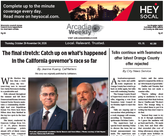 Arcadia Weekly