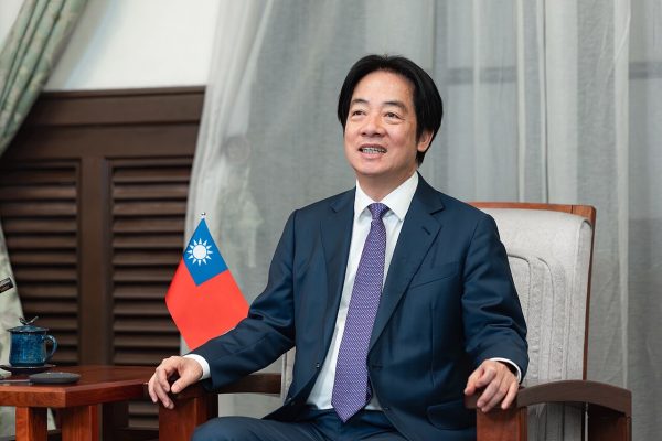 Taiwan President Lai Ching-te, whose son was the target of the espionage, attends a New York Times event in December 2025.