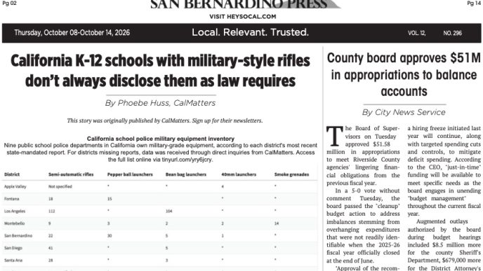 San Bernardino Press